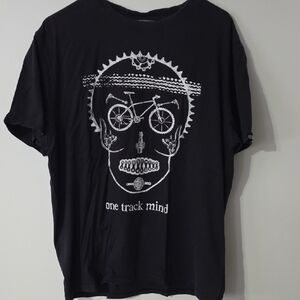 Cycology 'One Track Mind' Graphic T-Shirt - Size 2XL